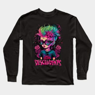 Punk Rock Ladies - Descendents Vintage Long Sleeve T-Shirt